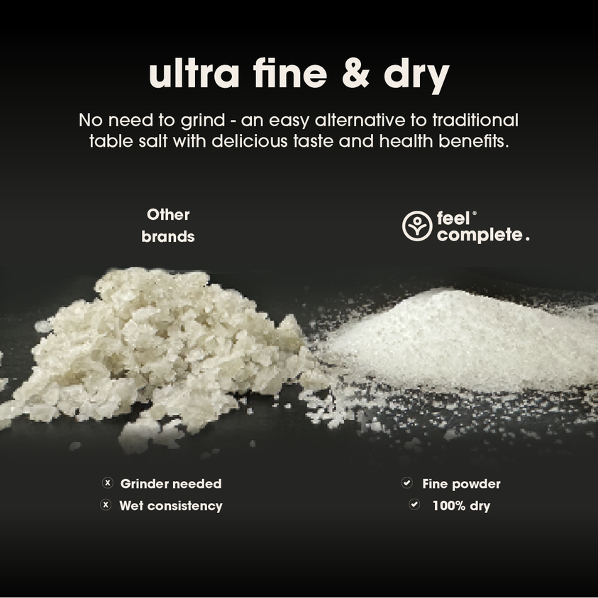 Celtic Sea Salt - Ultra Fine & Dry - 400g | Feel Complete