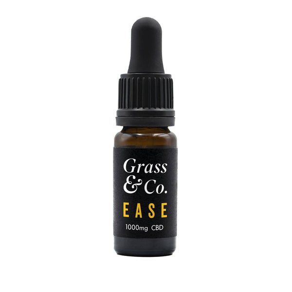 EASE CBD Oil Drops 1000mg - 10ml | Grass and Co.