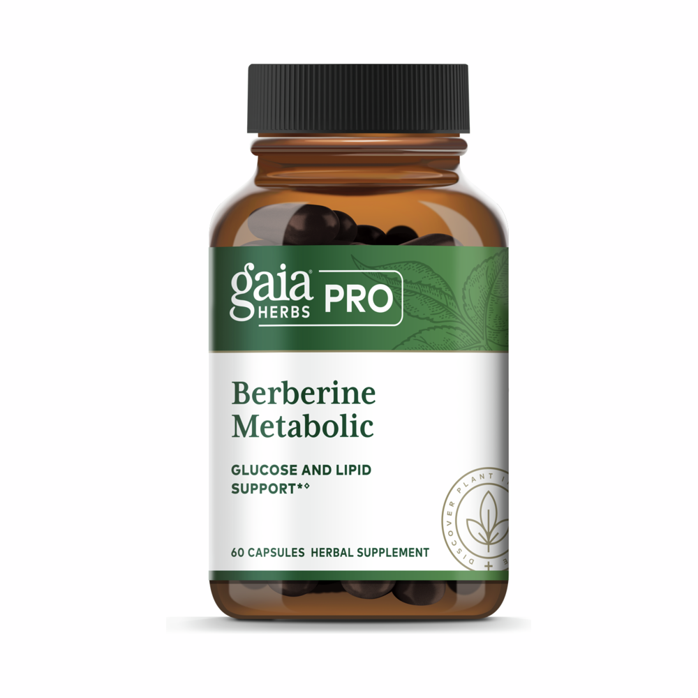 Berberine Metabolic 500mg - 60 Capsules | Gaia Herbs