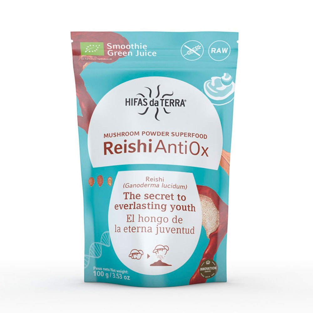 Reishi AntiOx Powder Superfood (Reishi Mushroom) - 100g | Hifas da Terra