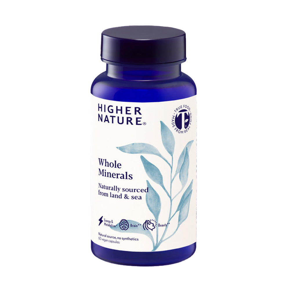 Whole Minerals - 60 Capsules | Higher Nature