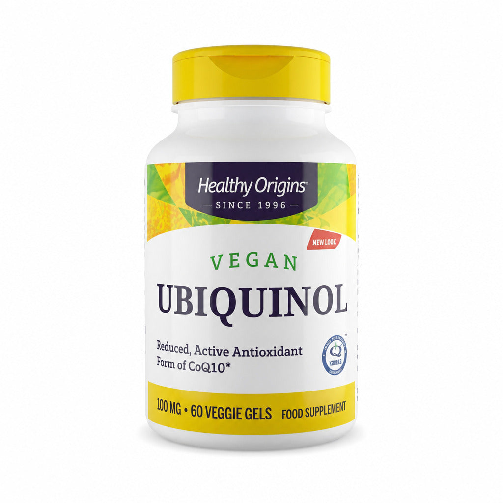 Vegan Ubiquinol 100mg -  60 Softgels | Healthy Origins
