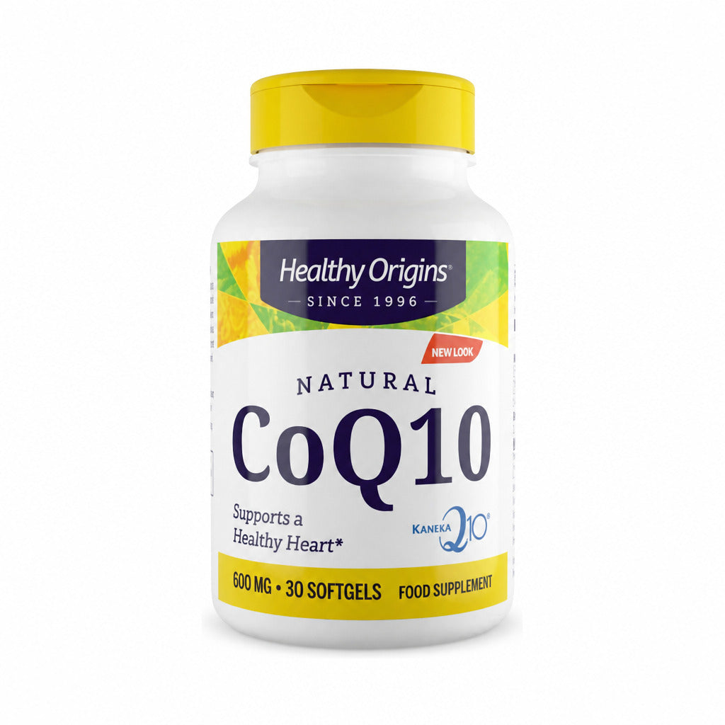 CoQ10 600mg - 30 Softgels | Healthy Origins