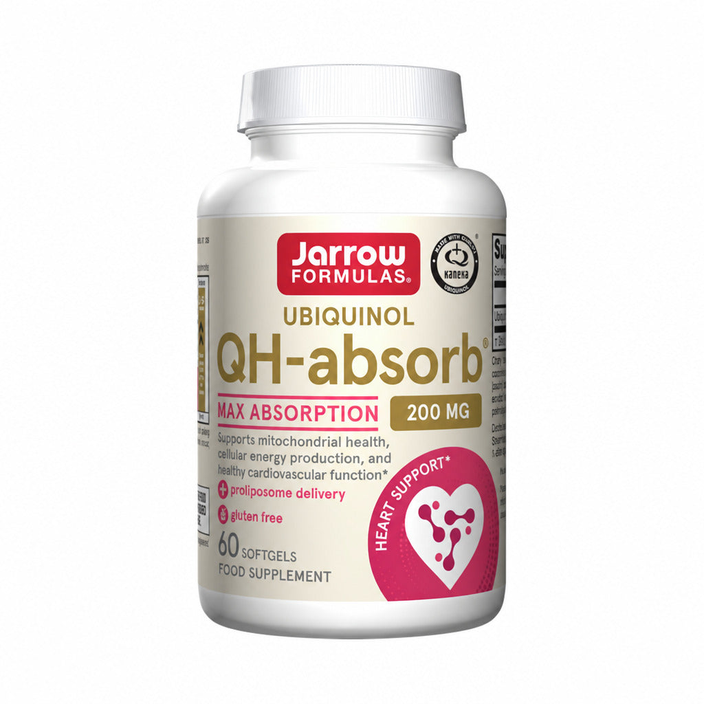QH Absorb Ubiquinol 200mg - 60 Softgels | Jarrow Formulas