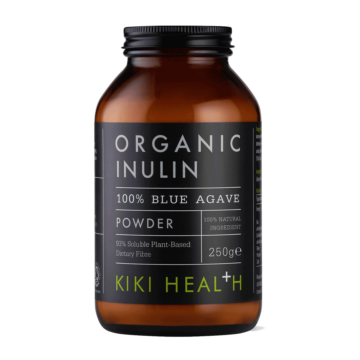 Organic Inulin Powder - 250g | KIKI Health