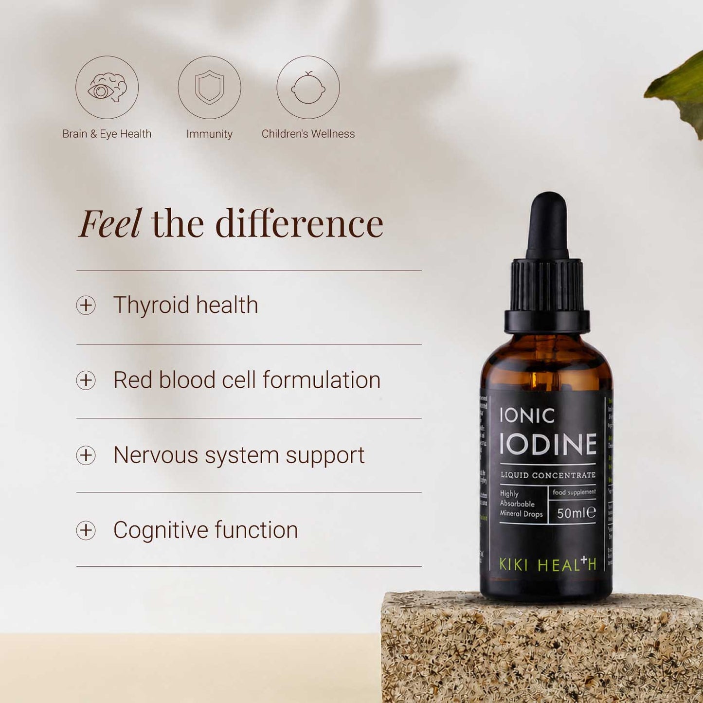 Ionic Iodine Concentrate - 50ml | KIKI Health