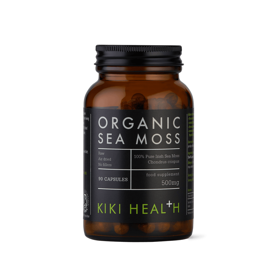 Organic Sea Moss - 90 Capsules | KIKI Health