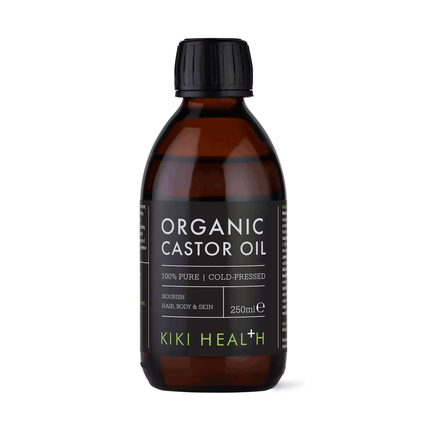 Organic Castor Oil - 250ml | KIKI Health