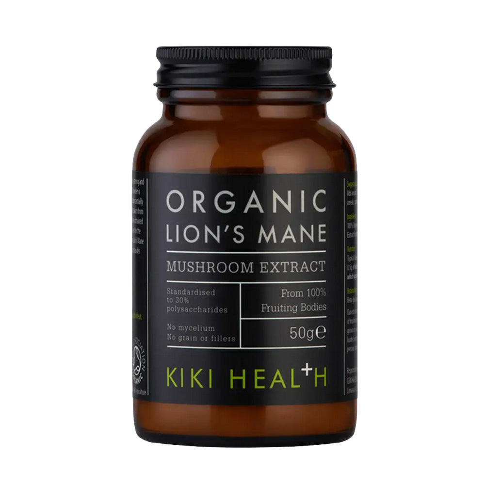 Organic Lion's Mane Extract - 50g | KIKI Health