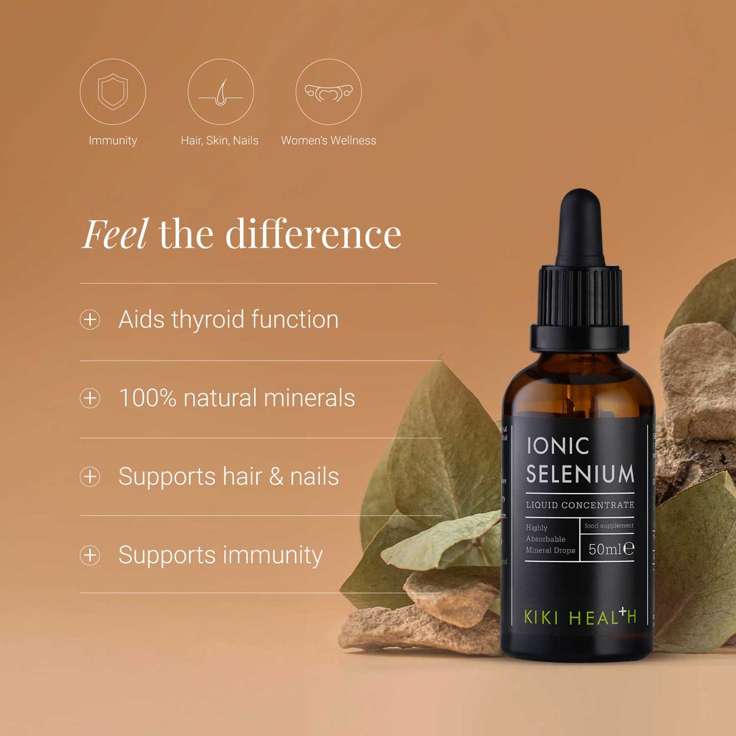 Ionic Selenium Liquid Concentrate - 50ml | KIKI Health