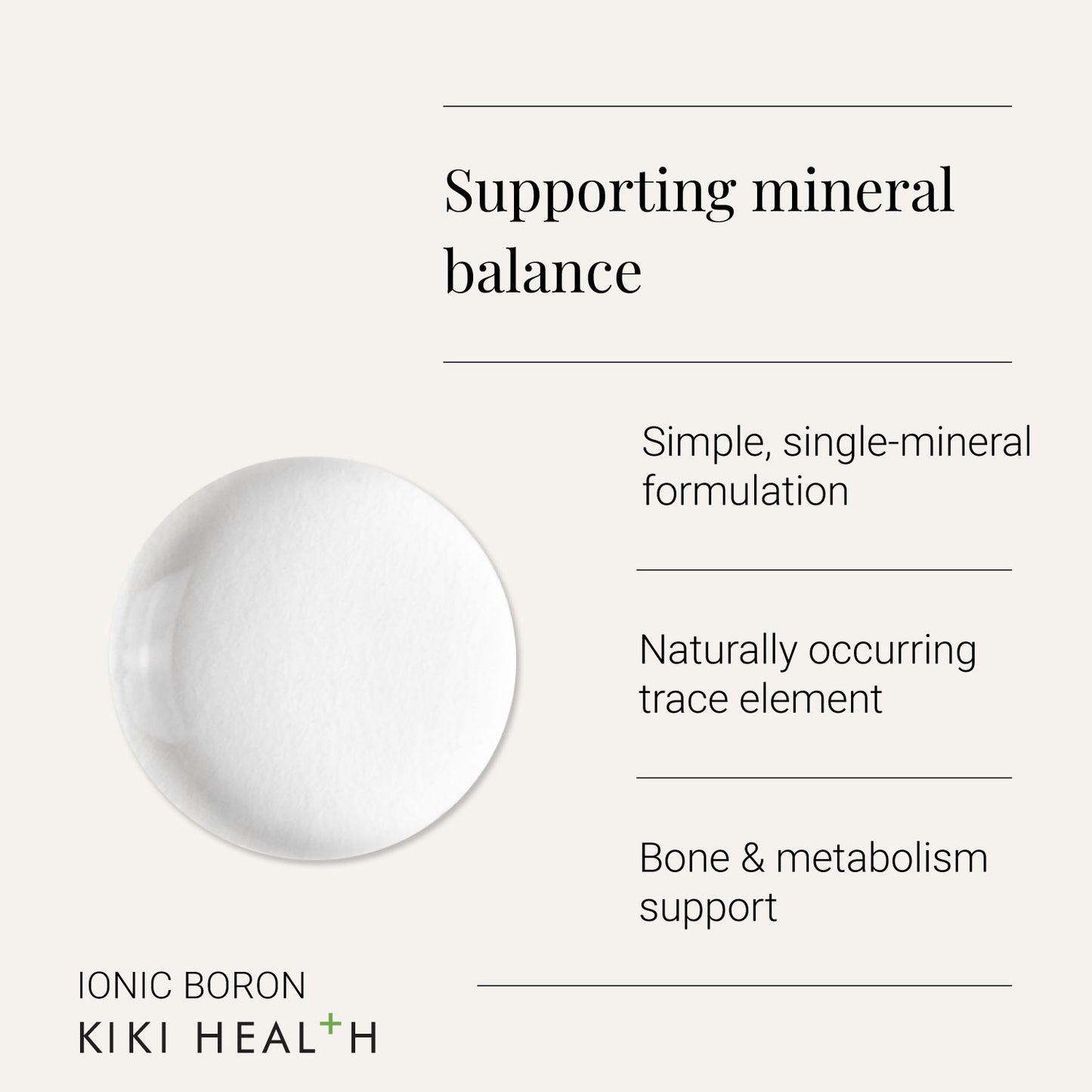 Ionic Boron Liquid Concentrate - 50ml | KIKI Health