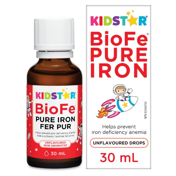 BioFe Pure Iron Drops - 30ml | KidStar Nutrients