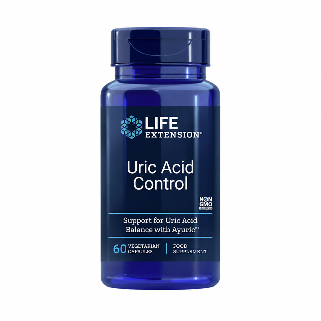 Uric Acid Control - 60 Capsules | Life Extension