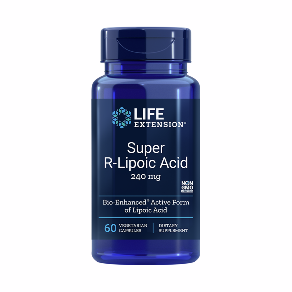 Super R-Lipoic Acid 240mg - 60 Capsules | Life Extension