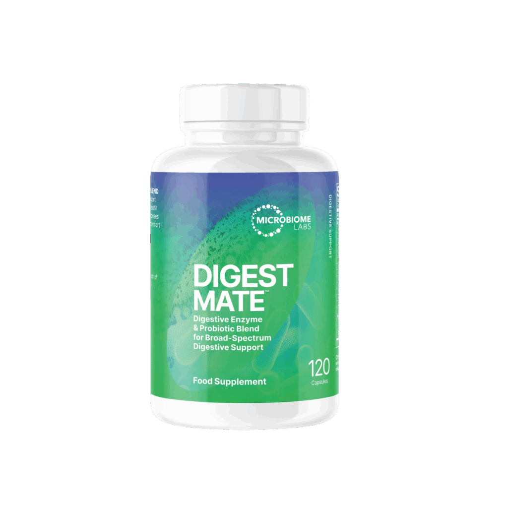 DigestMate - 120 Capsules | Microbiome Labs