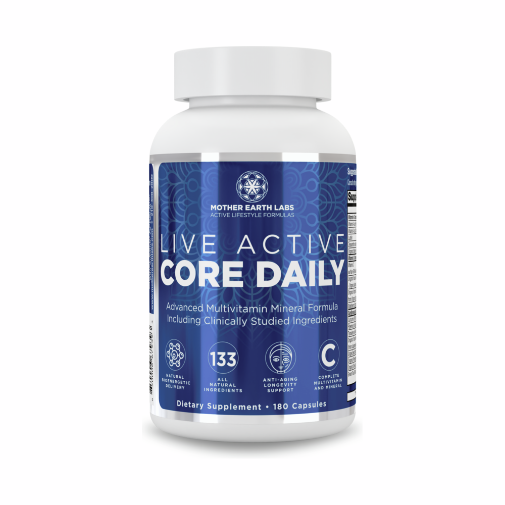 Core Daily - 180 Capsules | Mother Earth Labs