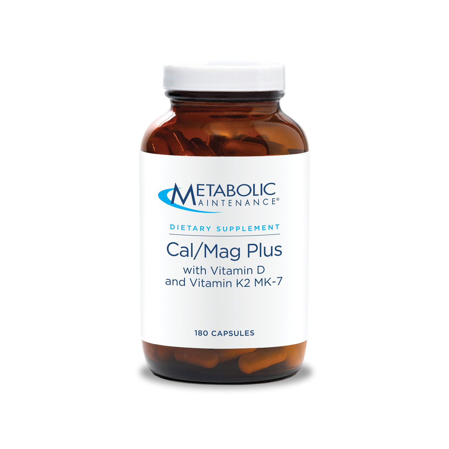 Cal/Mag Plus - 180 Capsules | Metabolic Maintenance