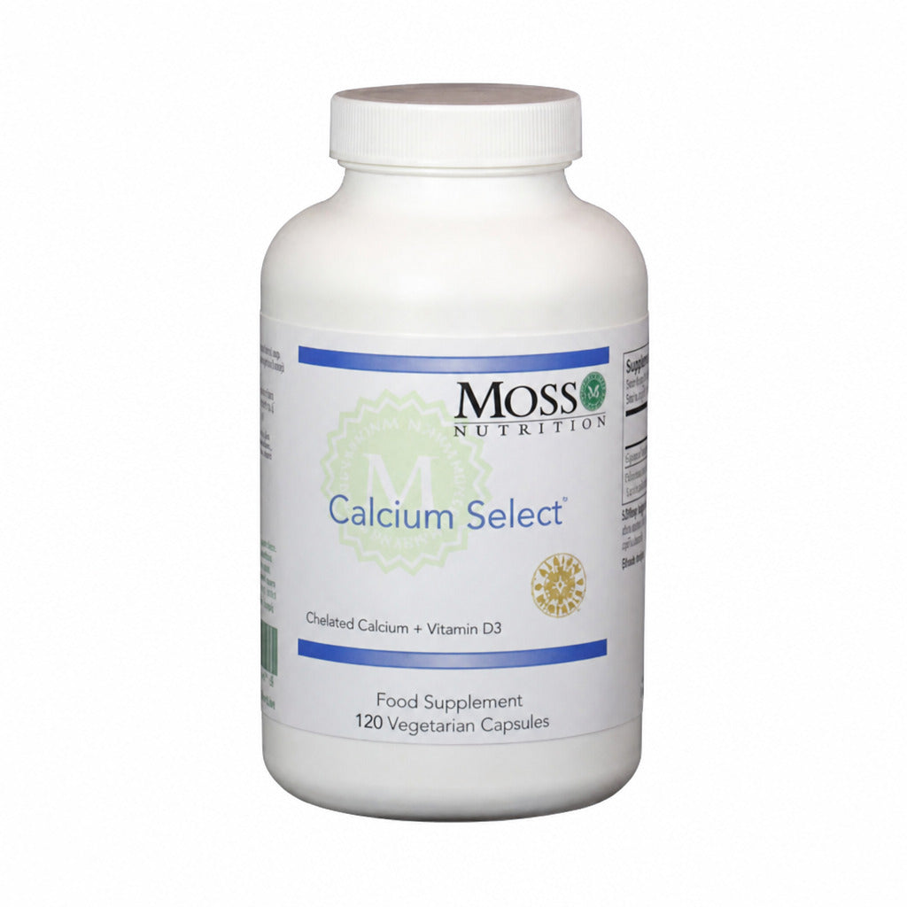 Calcium Select - 120 Capsules | Moss Nutrition