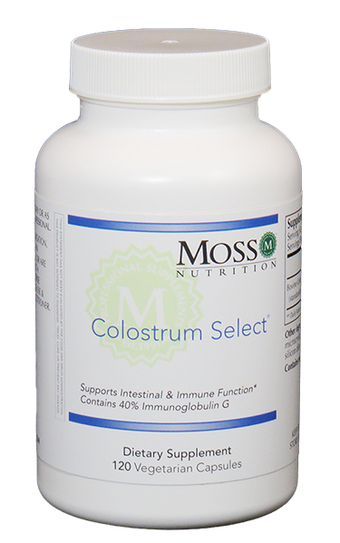Colostrum Select - 120 Capsules | Moss Nutrition