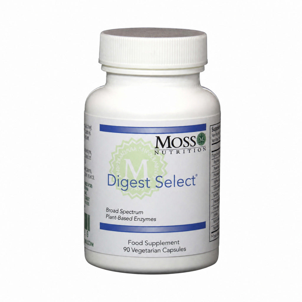 Digest Select (Plant-Based Enzymes) - 90 Capsules | Moss Nutrition