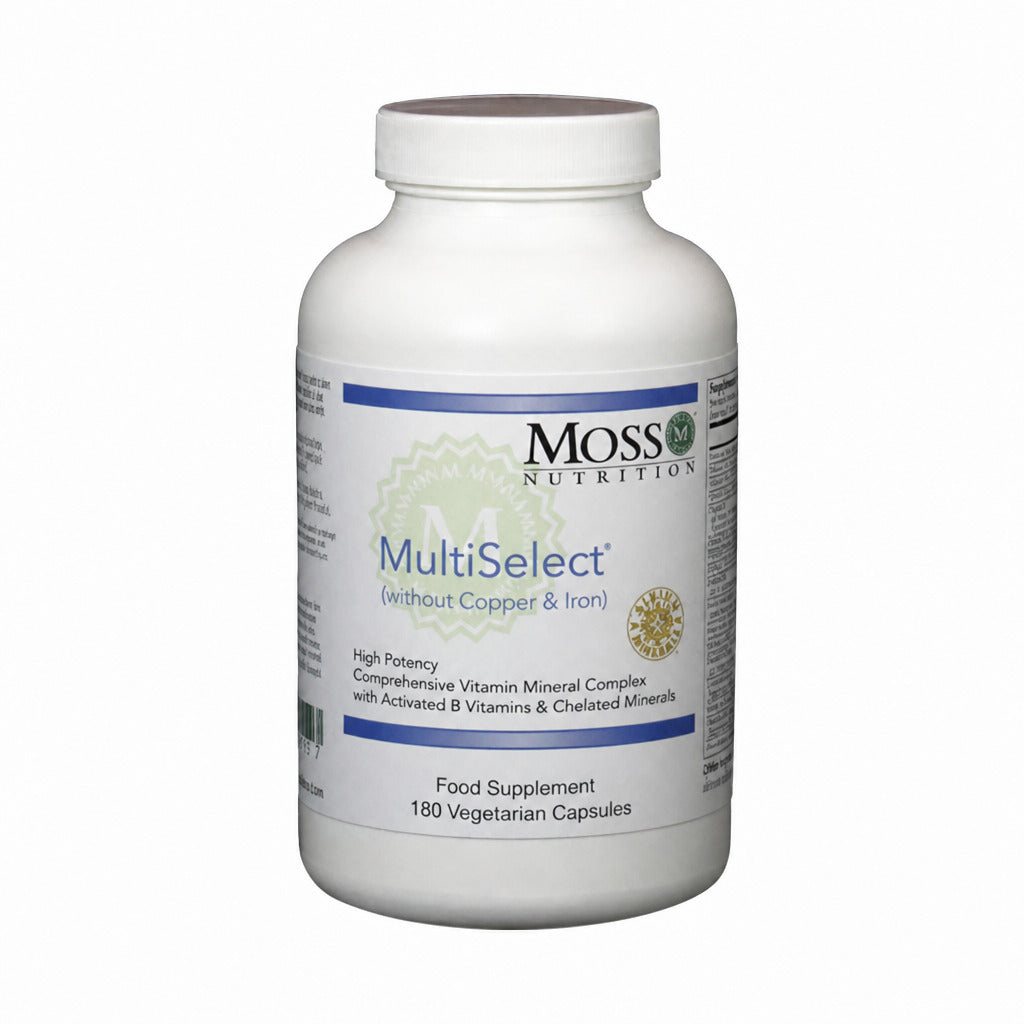 MultiSelect (Cu/Fe Free) - 180 Capsules | Moss Nutrition