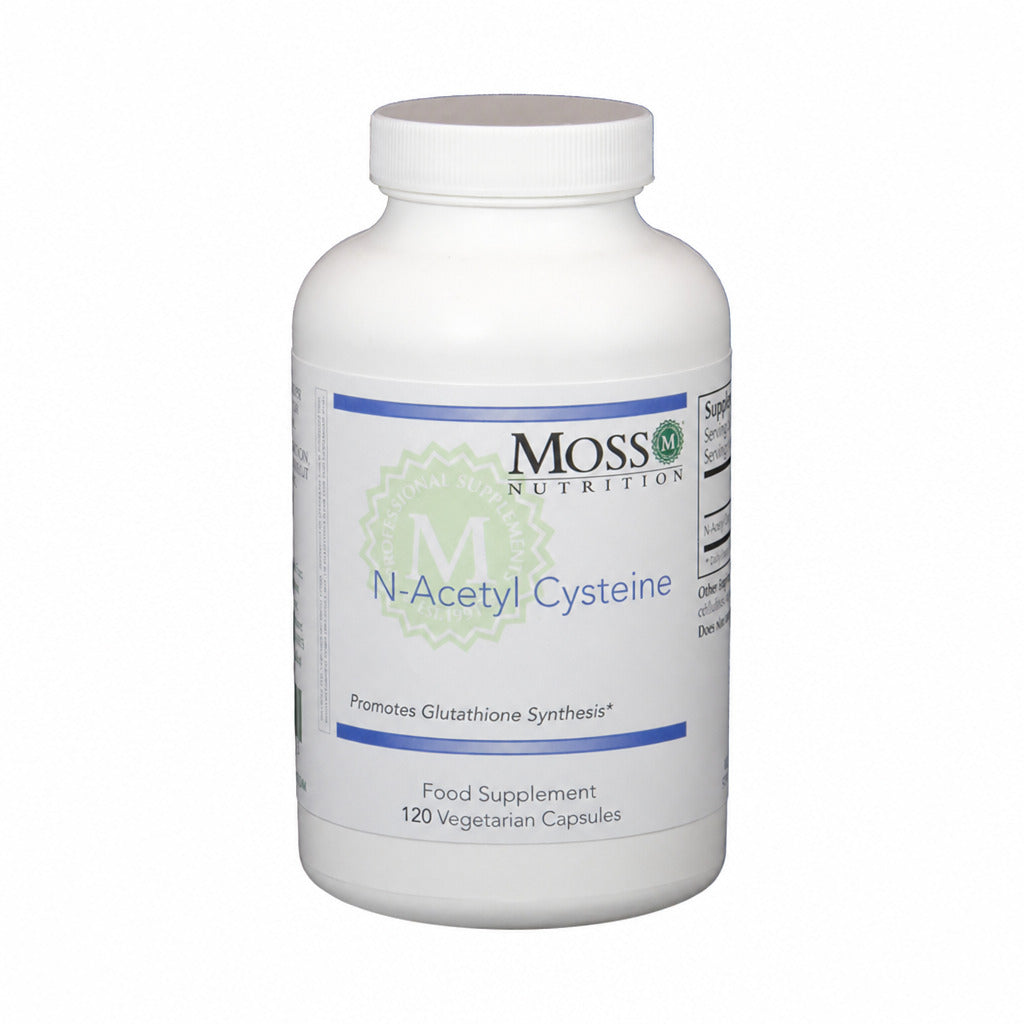 N-Acetyl Cysteine - 120 Capsules | Moss Nutrition