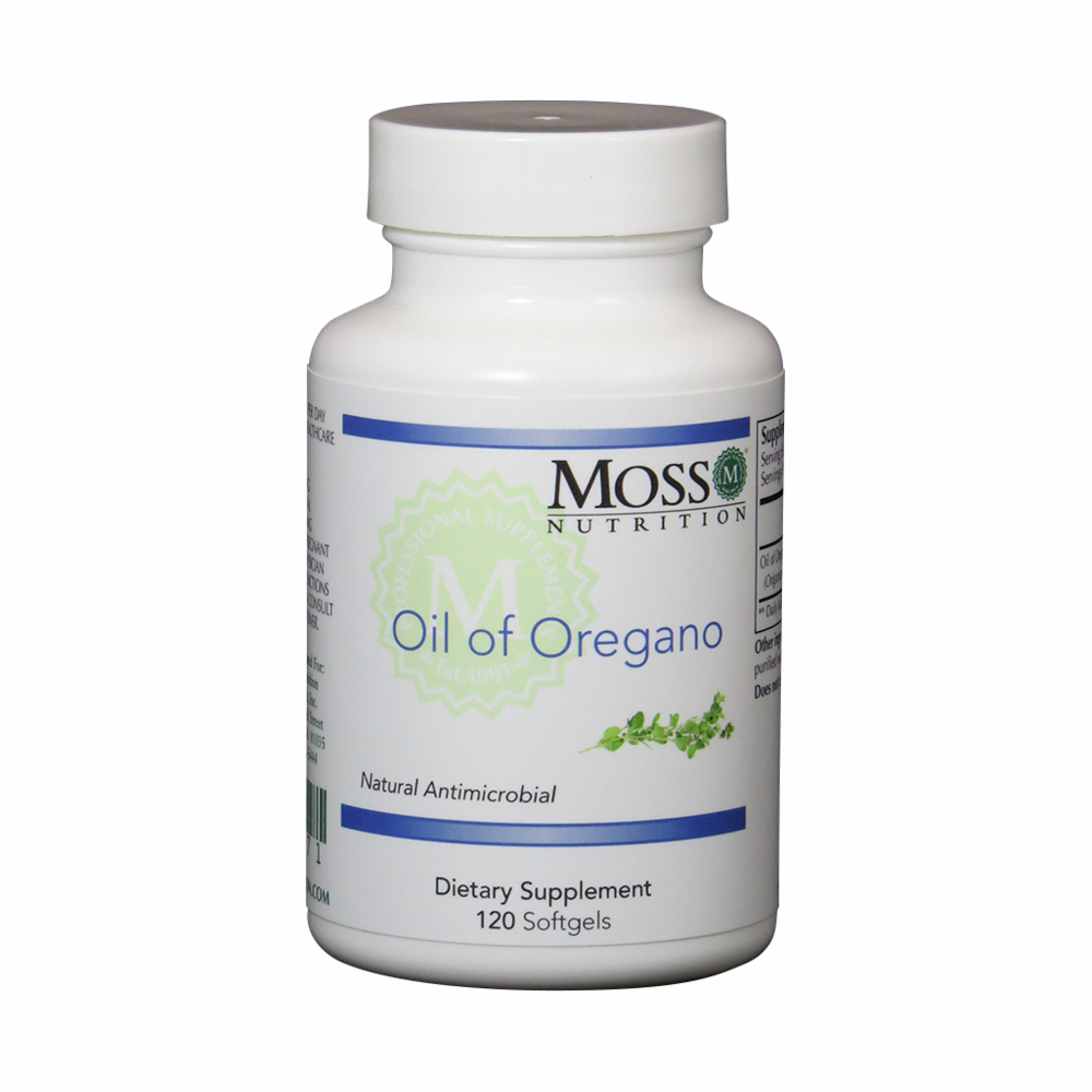 Oil of Oregano - 120 Softgels | Moss Nutrition