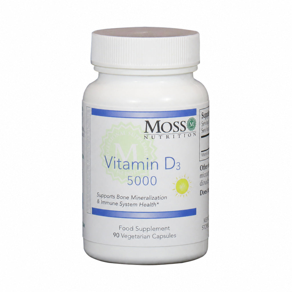 Vitamin D3 5000 - 90 Capsules | Moss Nutrition