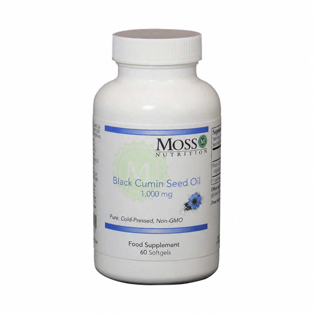 Black Cumin Seed Oil 1000mg - 60 Softgels | Moss Nutrition