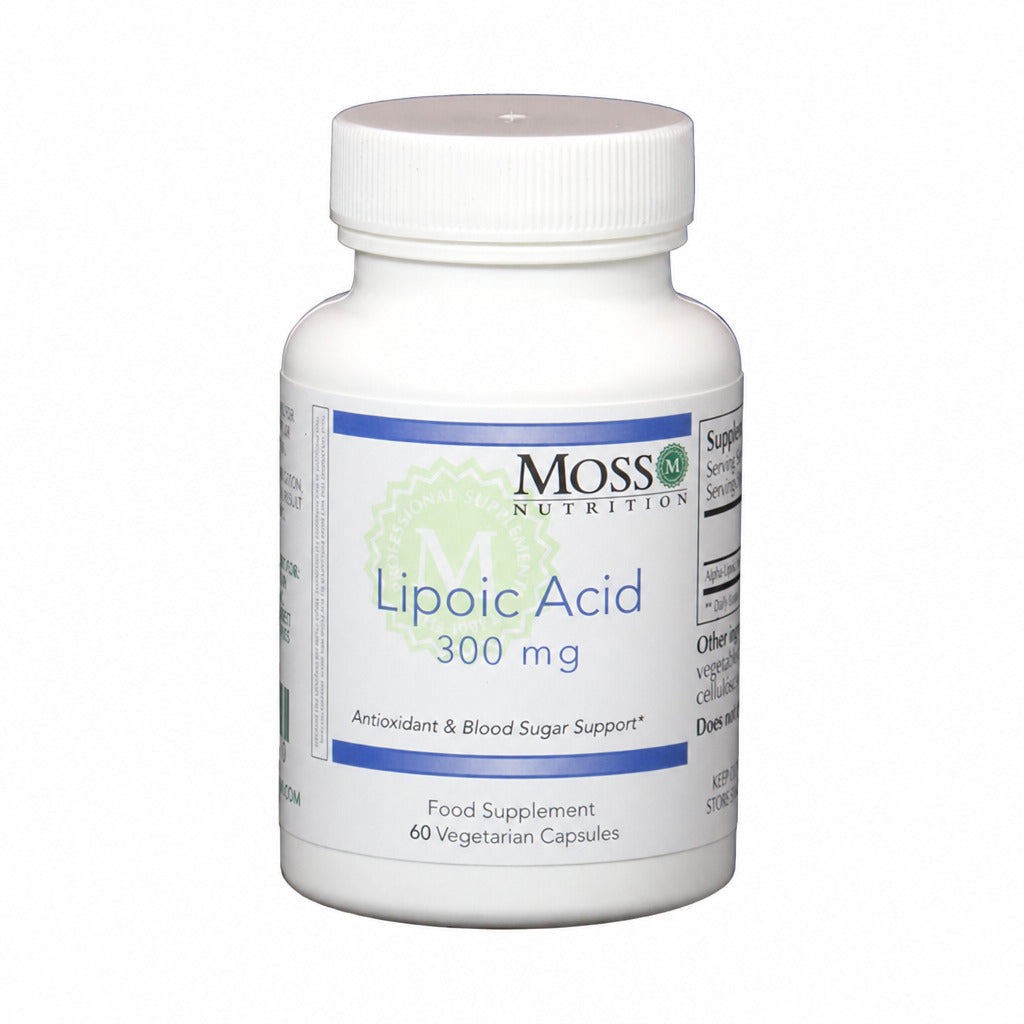 Lipoic Acid 300mg - 60 Capsules | Moss Nutrition