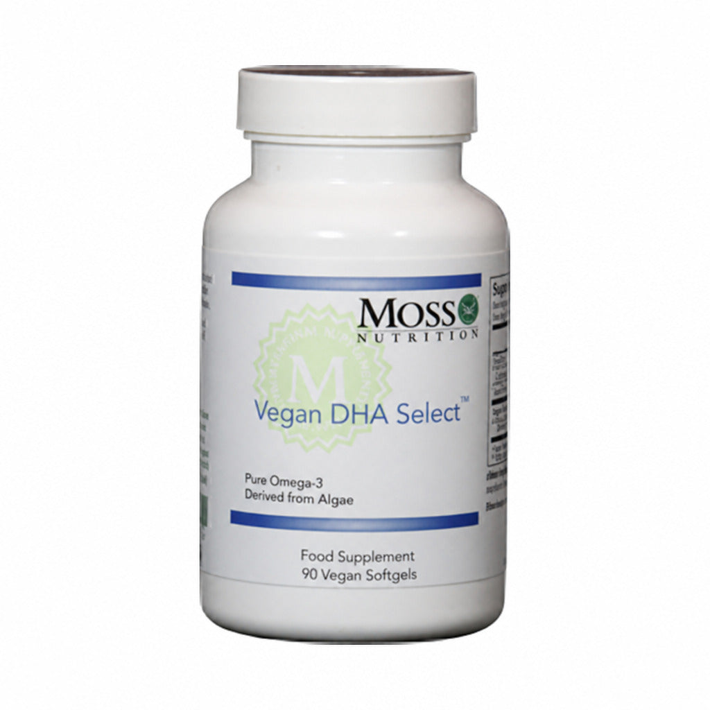 Vegan DHA Select - 90 Softgels | Moss Nutrition