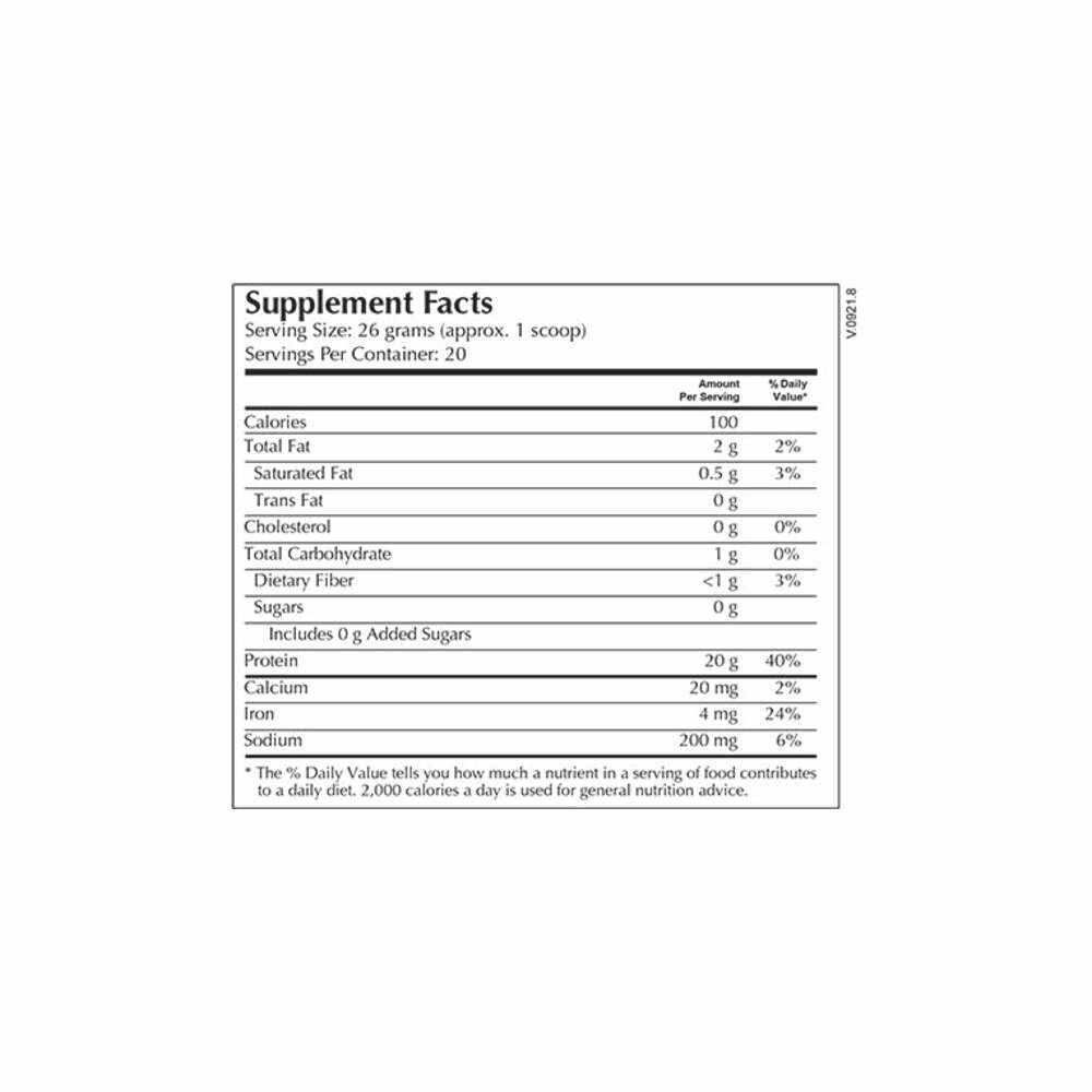 Organic Select Pea (Vanilla) - 520g | Moss Nutrition
