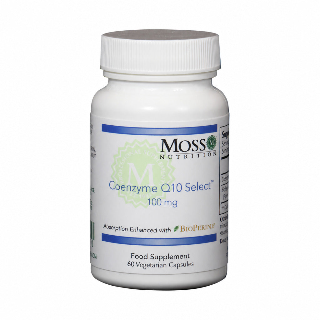 Coenzyme Q10 Select 100mg - 60 Capsules | Moss Nutrition