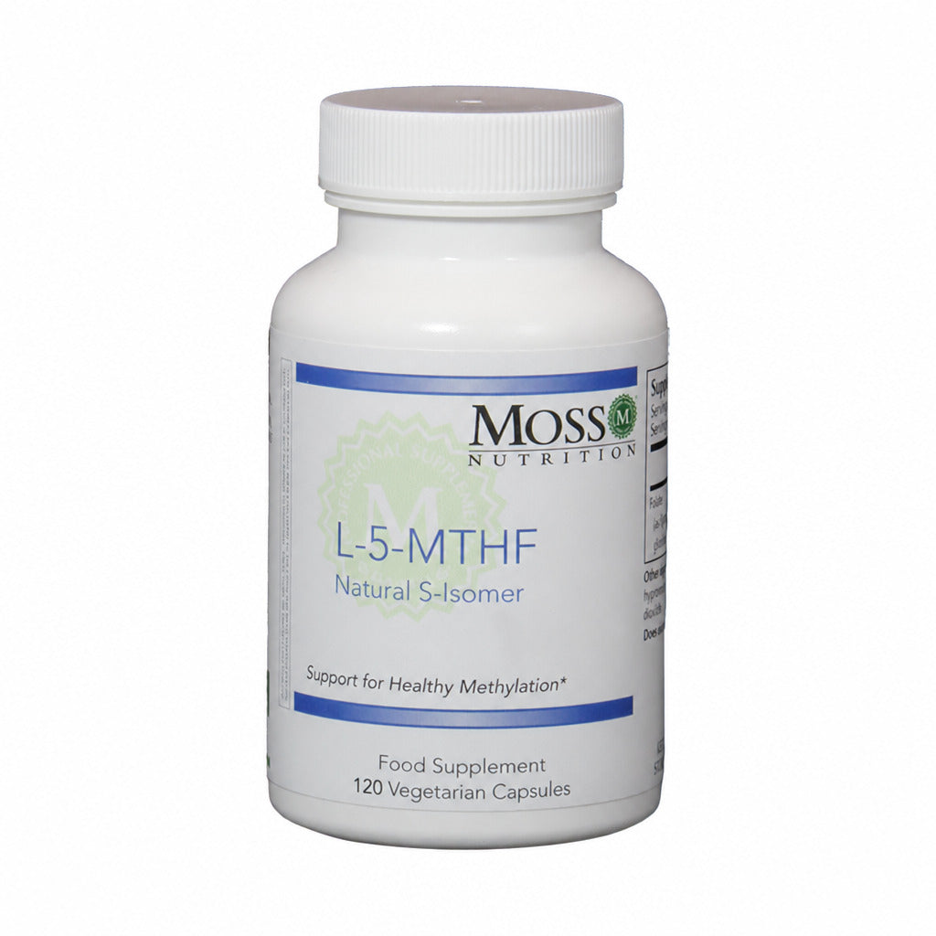 L-5-MTHF - 120 Capsules | Moss Nutrition
