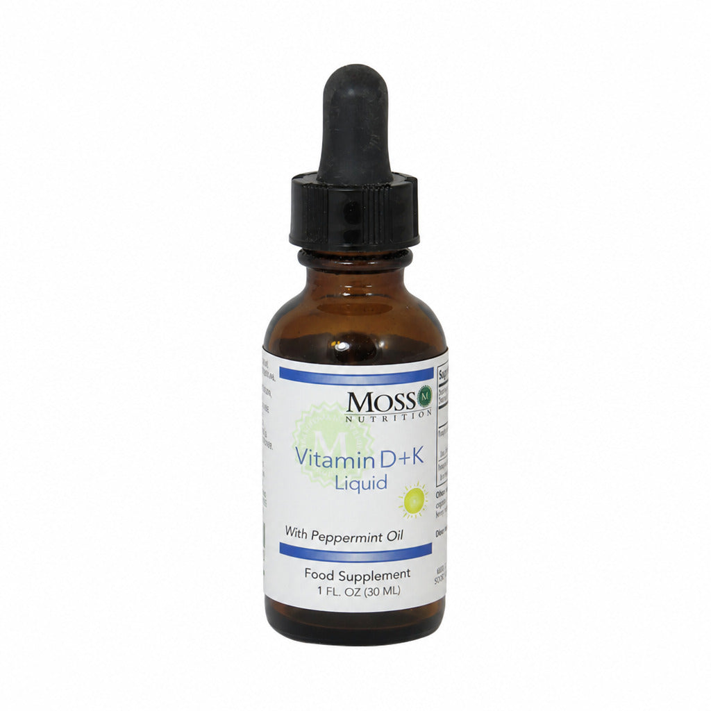 Vitamin D + K Liquid - 30ml | Moss Nutrition