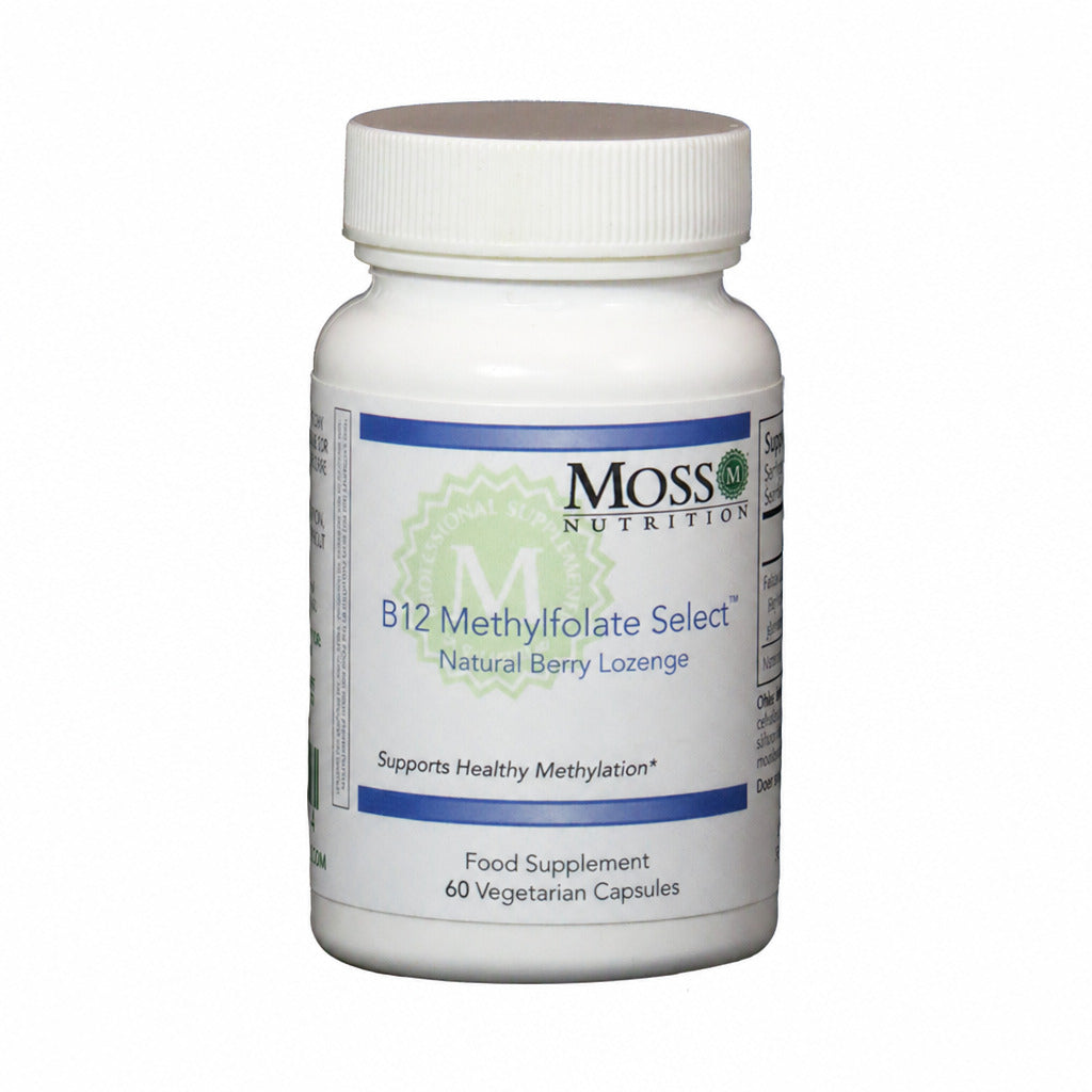 B12 Methylfolate Select - 60 Tablets | Moss Nutrition