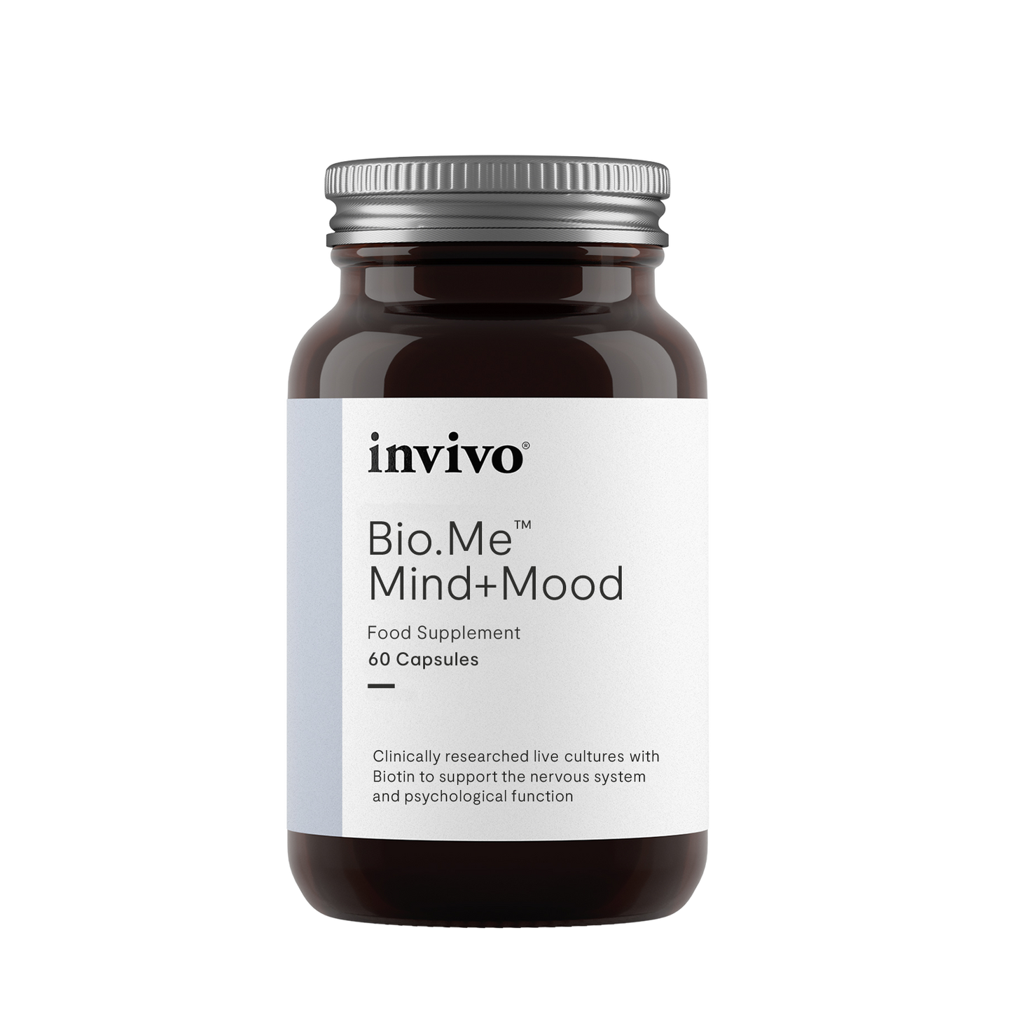 Bio.Me Mind + Mood - 60 Capsules | Invivo Healthcare