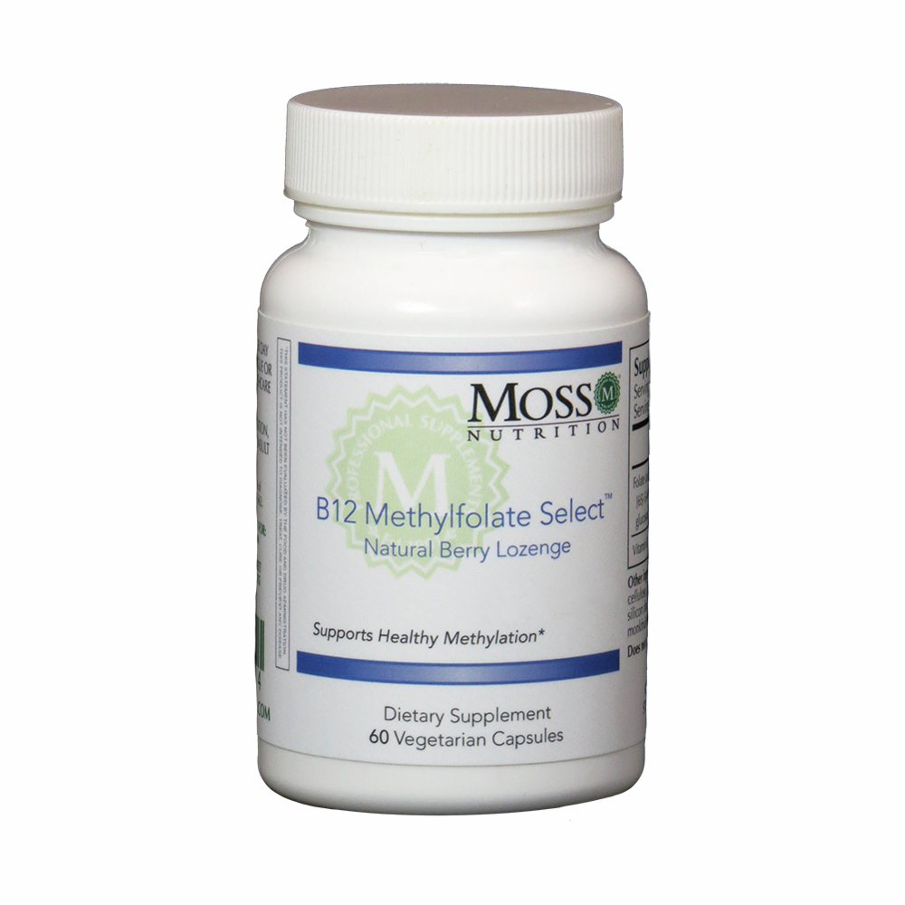 B12 Methylfolate Select - 60 Tablets | Moss Nutrition