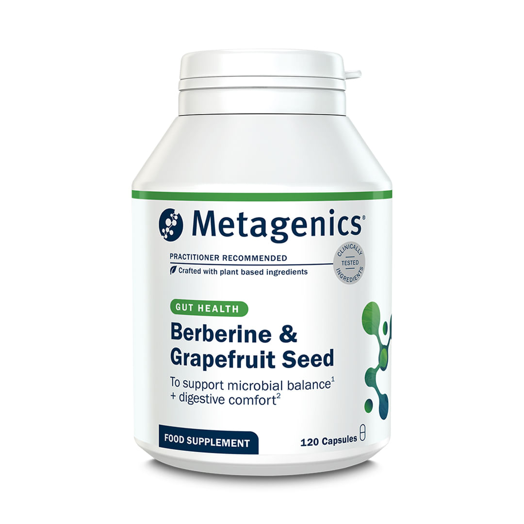 Berberine + Grapefruit Seed - 120 Capsules | Metagenics