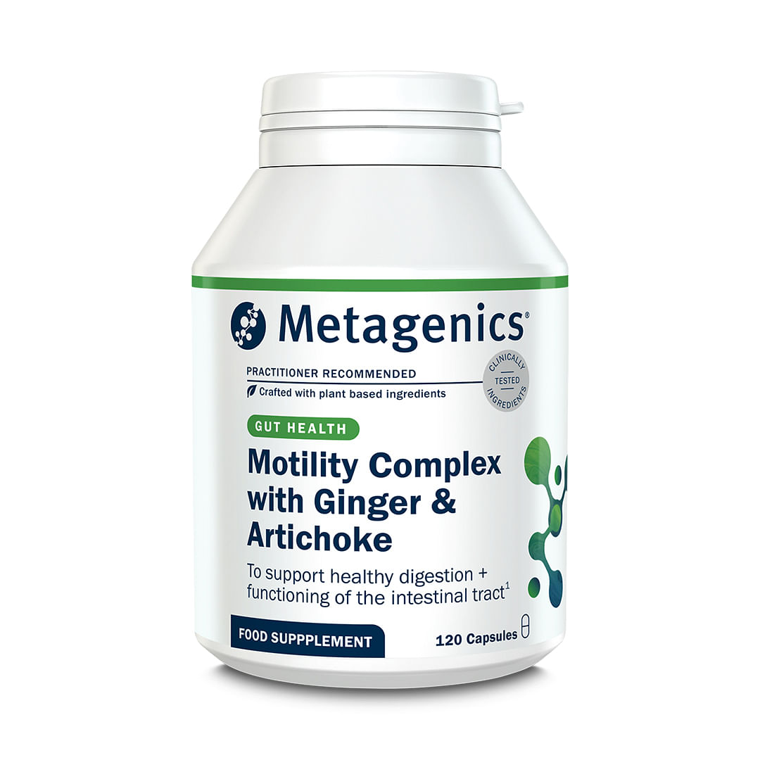 Motility Complex with Ginger + Artichoke - 120 Capsules | Metagenics