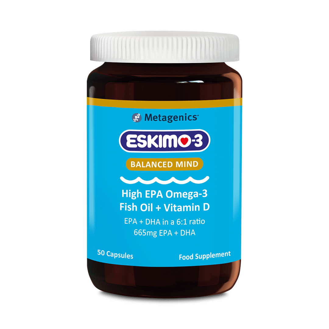 Eskimo-3 Balanced Mind - 50 Capsules | Metagenics