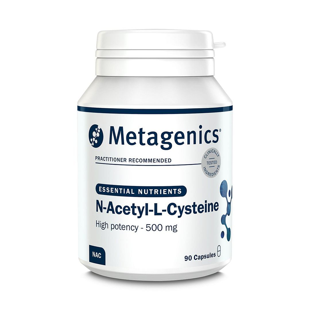 N-Acetyl-L-Cysteine (NAC) 500mg - 90 Capsules | Metagenics