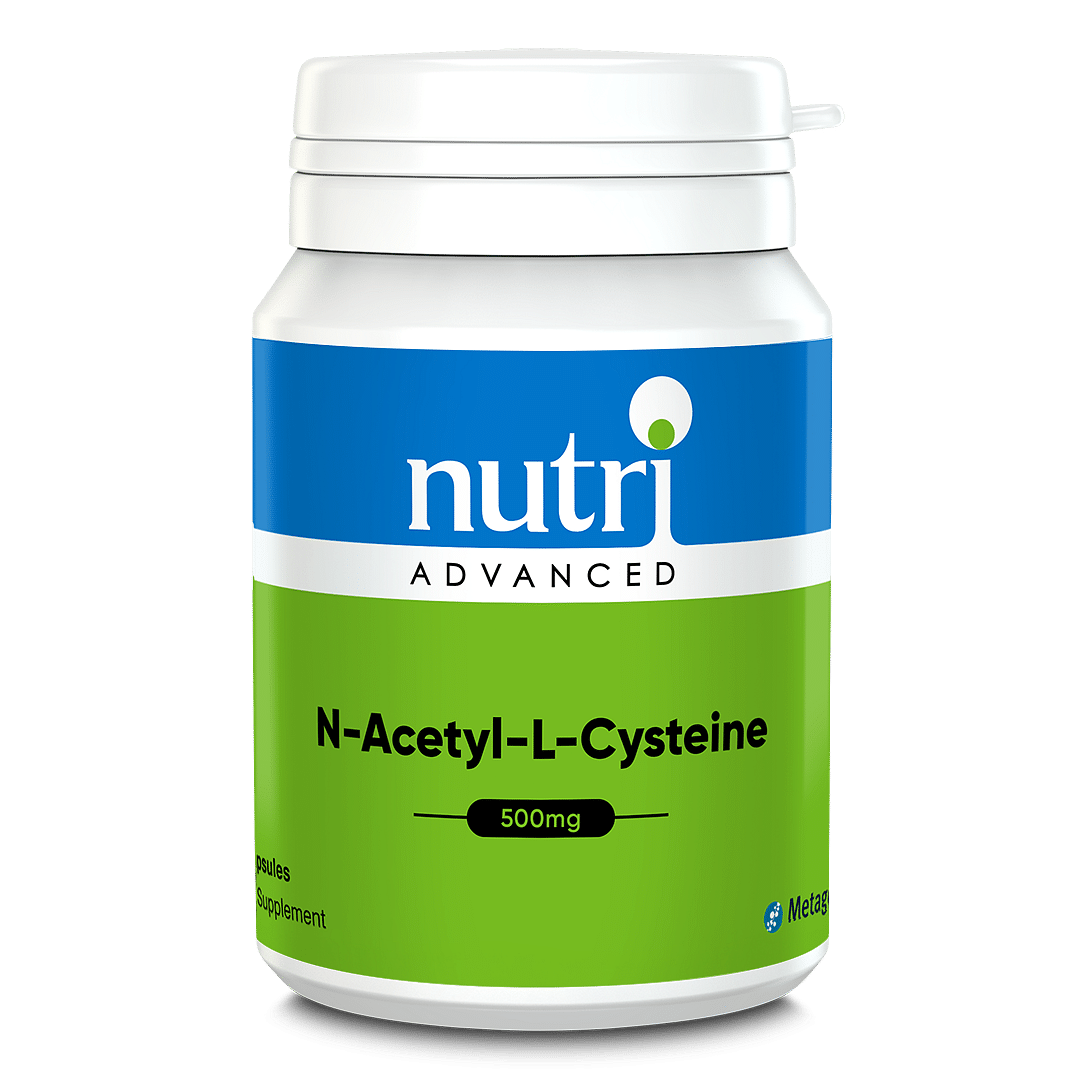 N-Acetyl-L-Cysteine (NAC) 500mg - 90 Capsules | Metagenics