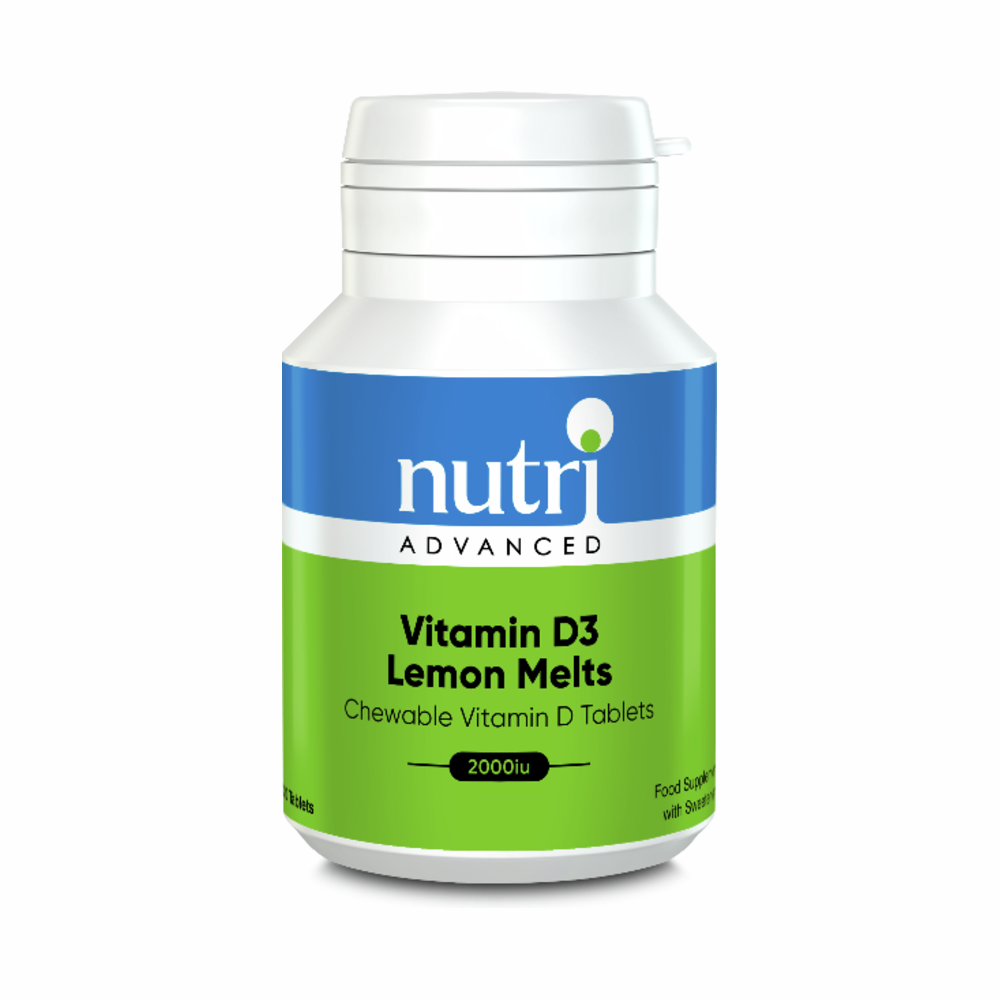 Vitamin D3 Lemon Melts - 120 Tablets | Metagenics