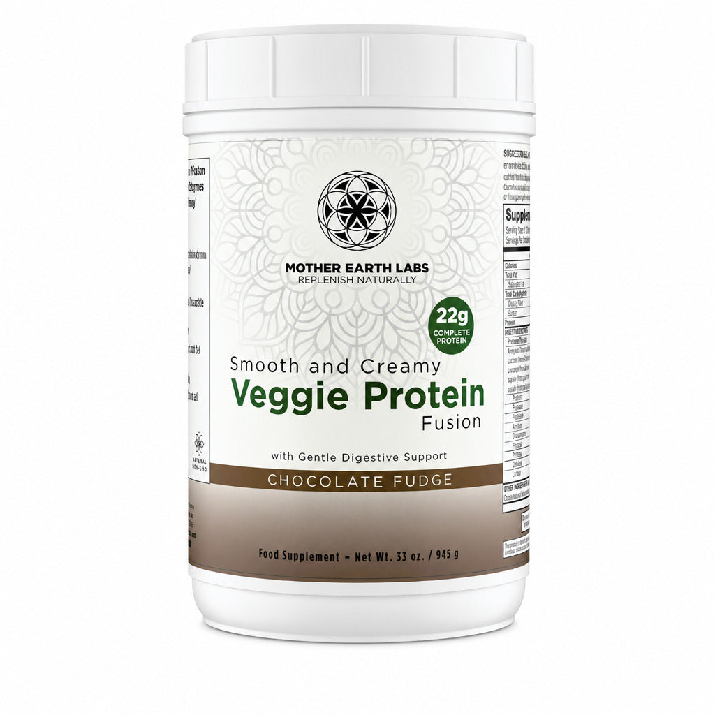 Veggie Protein Fusion (Chocolate) - 945g | Mother Earth Labs