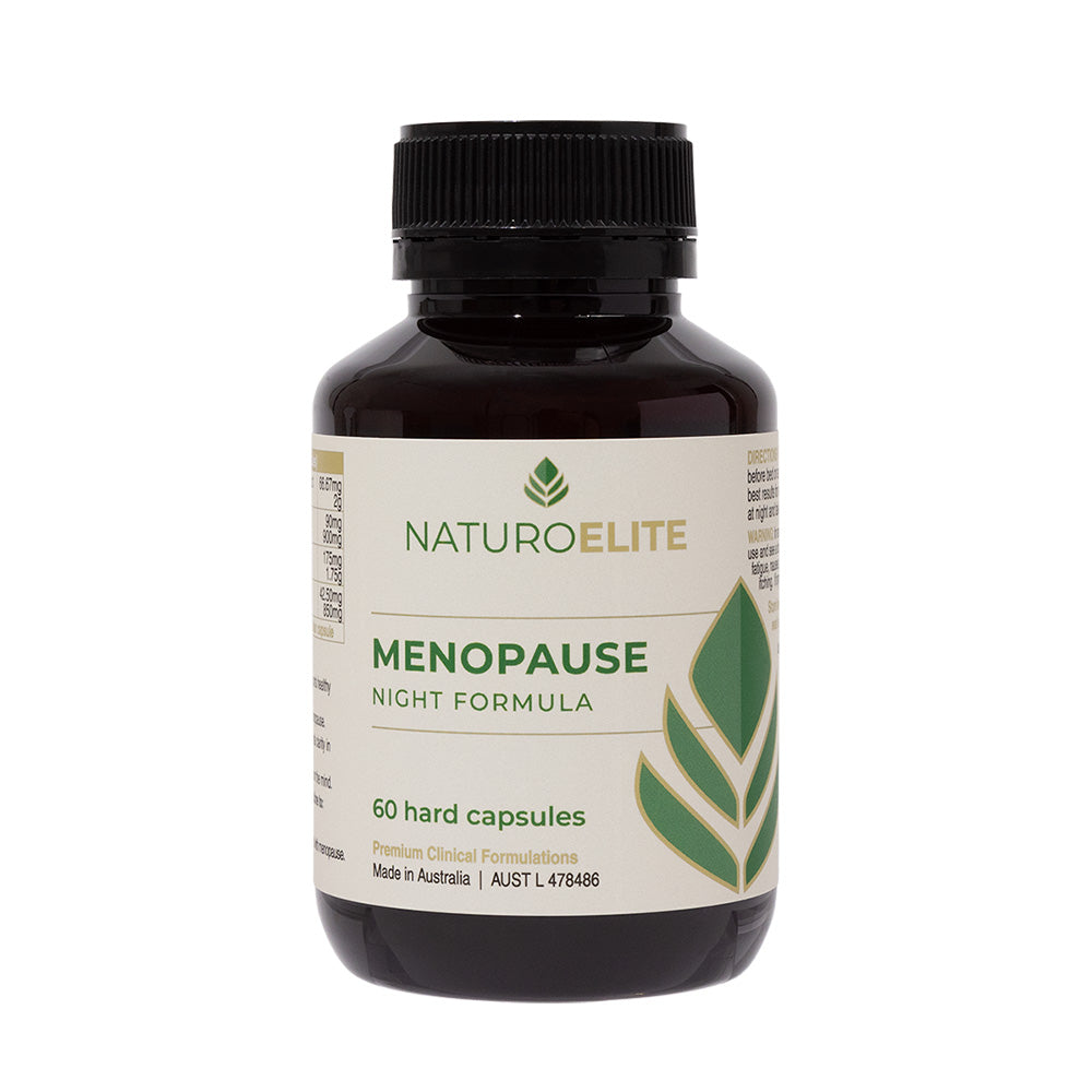 Menopause Night Formula - 60 Capsules | NaturoElite