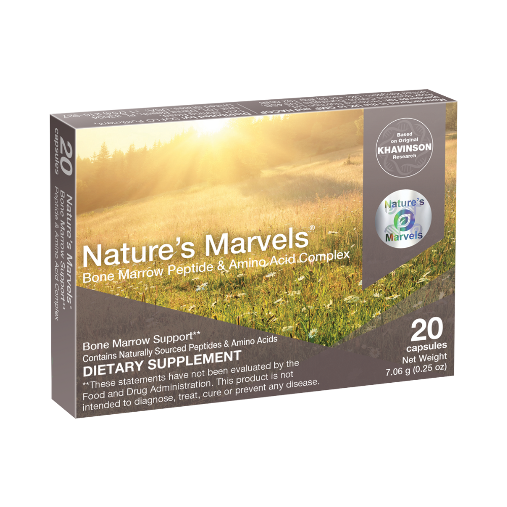 Bone Marrow Bioregulator - 20 Capsules | Nature's Marvels