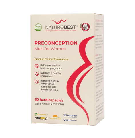 Preconception Multi for Women - 60 Capsules | NaturoBest