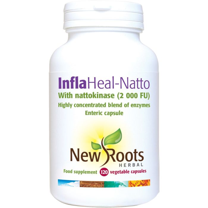 InflaHeal-Natto - 120 Capsules | New Roots Herbal