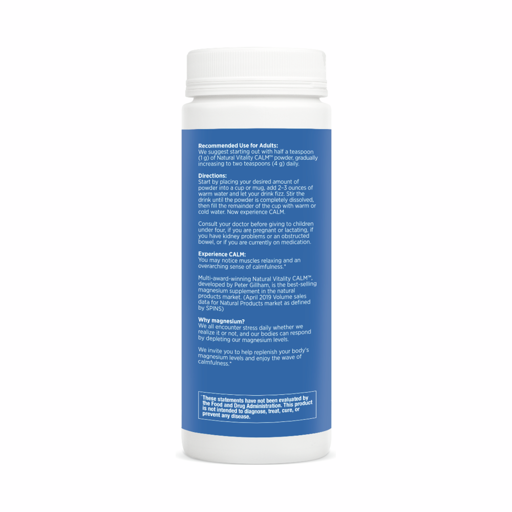CALM (Orange Flavour) - 226g | Natural Vitality